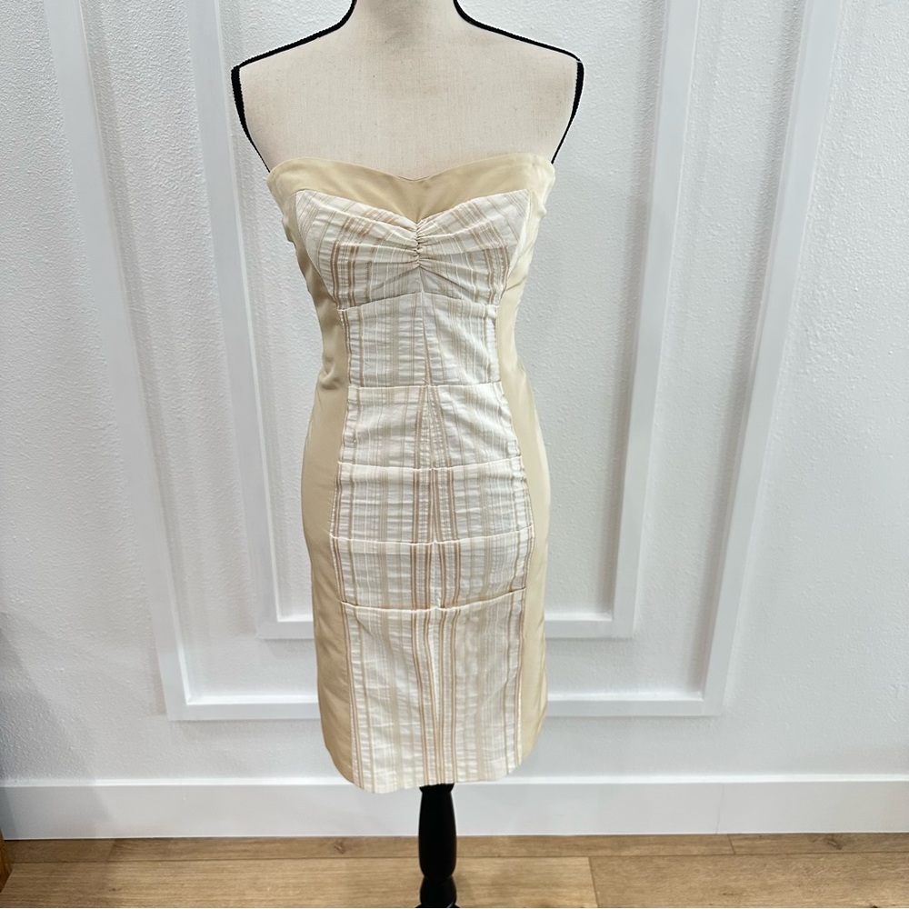 Nicole Miller Strapless Dress